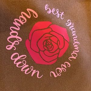 Clutch canvas bag